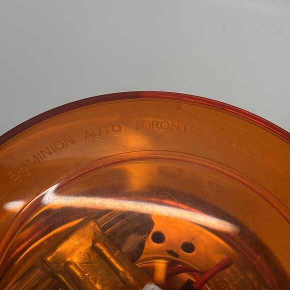 Dominion Automotive 74-5146X Teardrop Light Beacon KD Lamp Amber Emergency MiC - Picture 7 of 16
